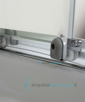 box doccia angolare porta scorrevole 60x103 cm opaco serie s