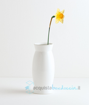 vaso ceramica bianco serie cabaza capannoli