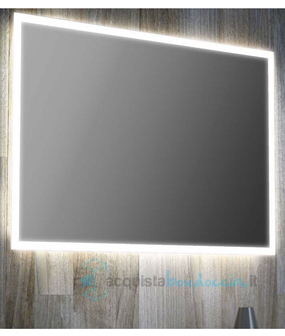 specchio retroilluminato led 160x70 cm art 1031-h serie la progetto