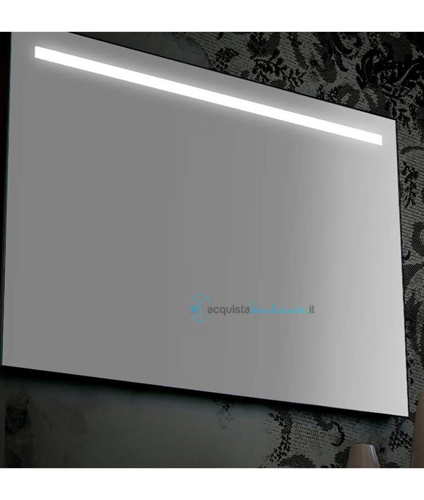 specchio retroilluminato led 90x70 cm art 1023-b serie la progetto