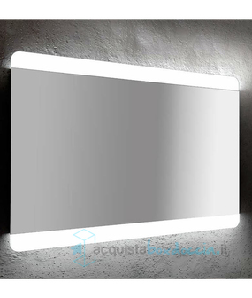 specchio retroilluminato led 90x70 cm art 1022-b serie la progetto