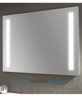 specchio retroilluminato led 90x70 cm art 1005-b serie la progetto