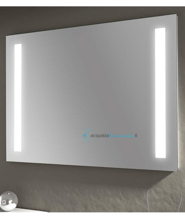 specchio retroilluminato led 90x70 cm art 1005-b serie la progetto