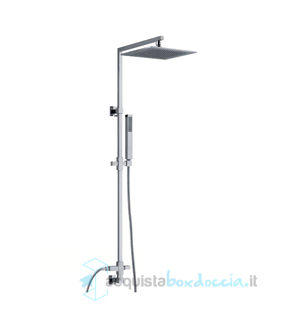 colonna doccia cl2156 in ottone serie sphera