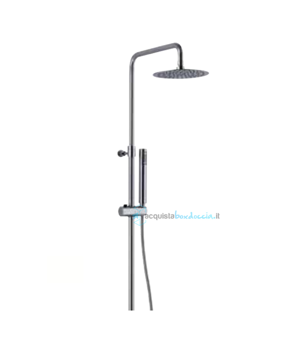 colonna doccia cl2140 in ottone serie sphera