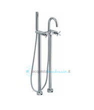 colonna vasca cl2165cc3cr in ottone serie sphera