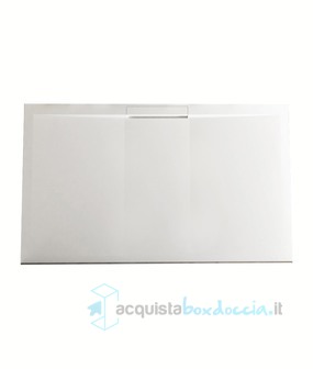 piatto doccia rettangolare in marmo-resina 80x130 cm - tagli